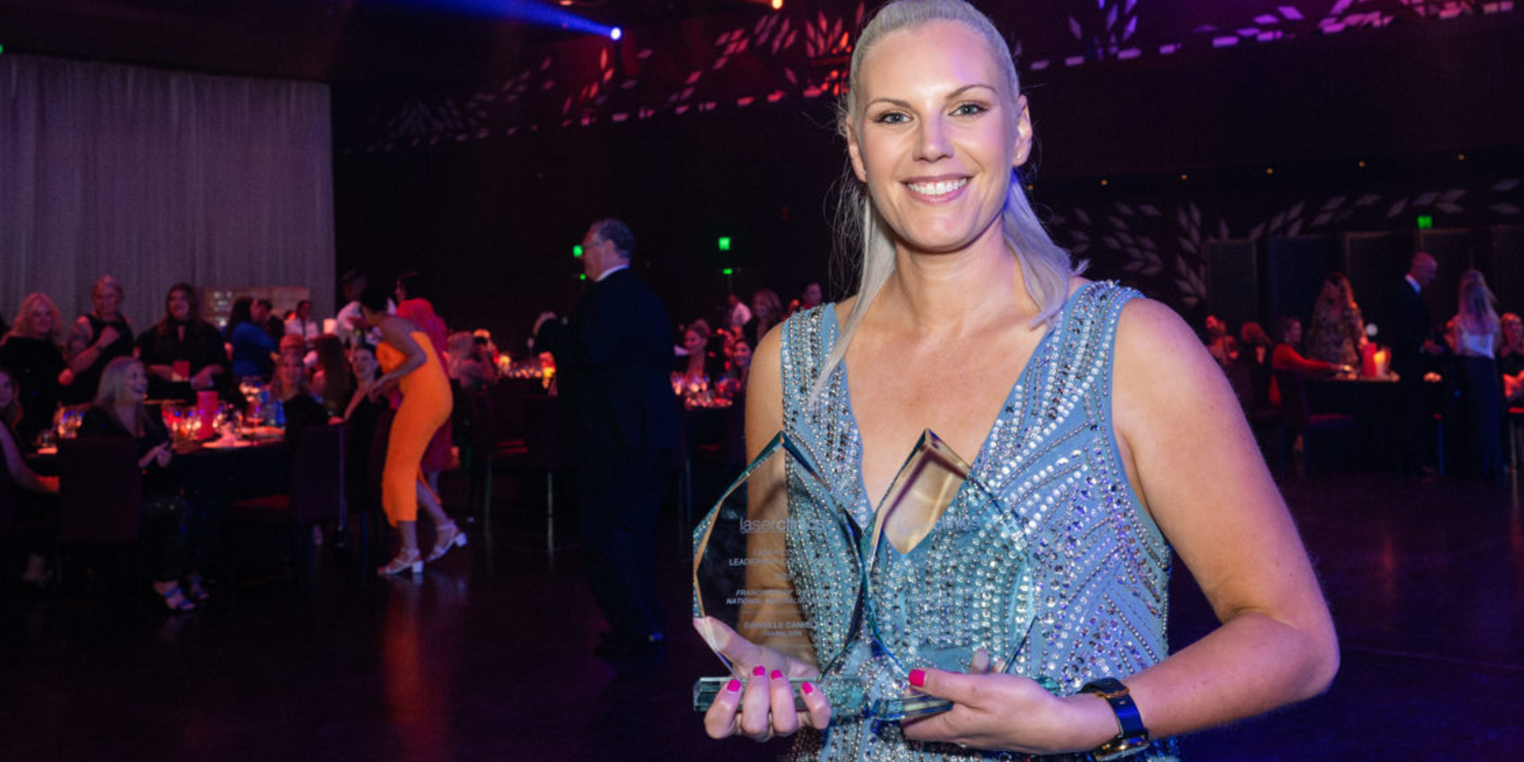 Winning team helps Danielle claim top franchisee award